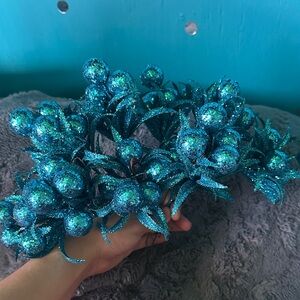 Sparkling Blue Christmas Decoration